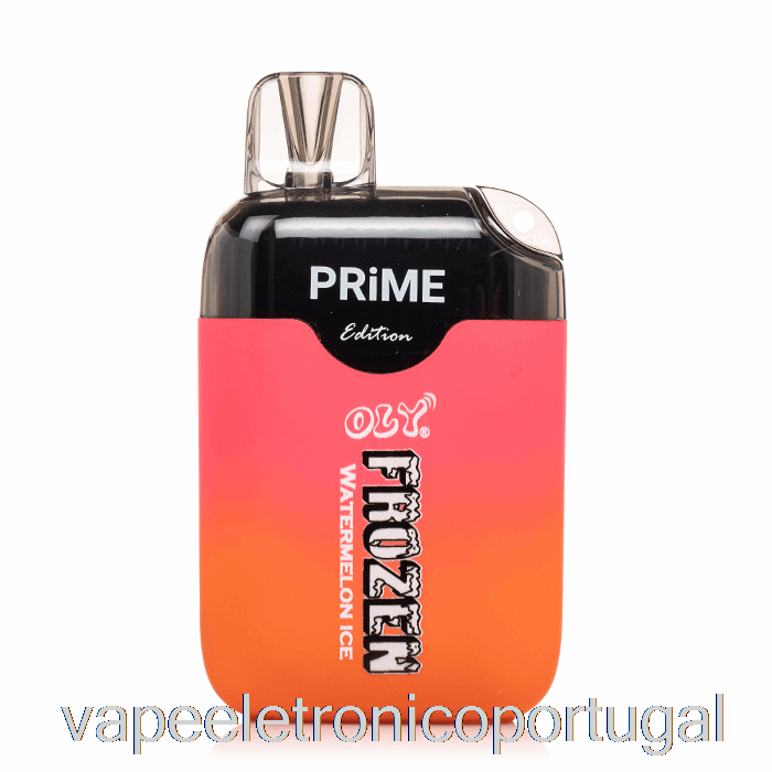 Vape Eletrônico Oly Frozen Prime 6500 Descartável Melancia Gelo